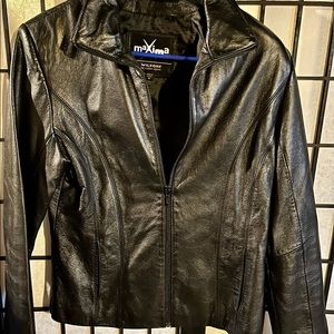Wilson's Maxima black leather jacket